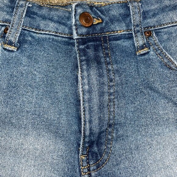 NOBO High Rise Jean Shorts Distressed Stretchy Boho High Waisted Womens Size 27 - Picture 6 of 6